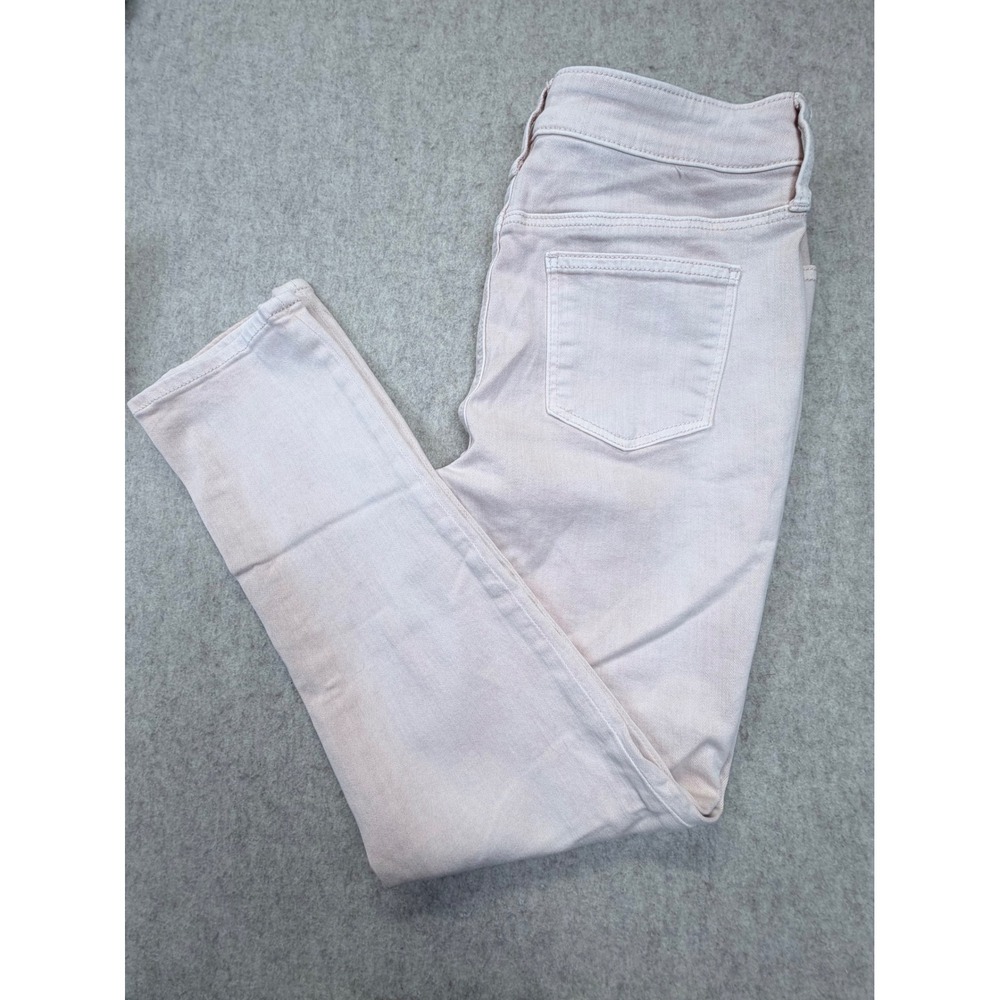Chico's Jeans Women 0.5/4R Light Pink So Slimming Girlfriend Slim Leg Ankle
